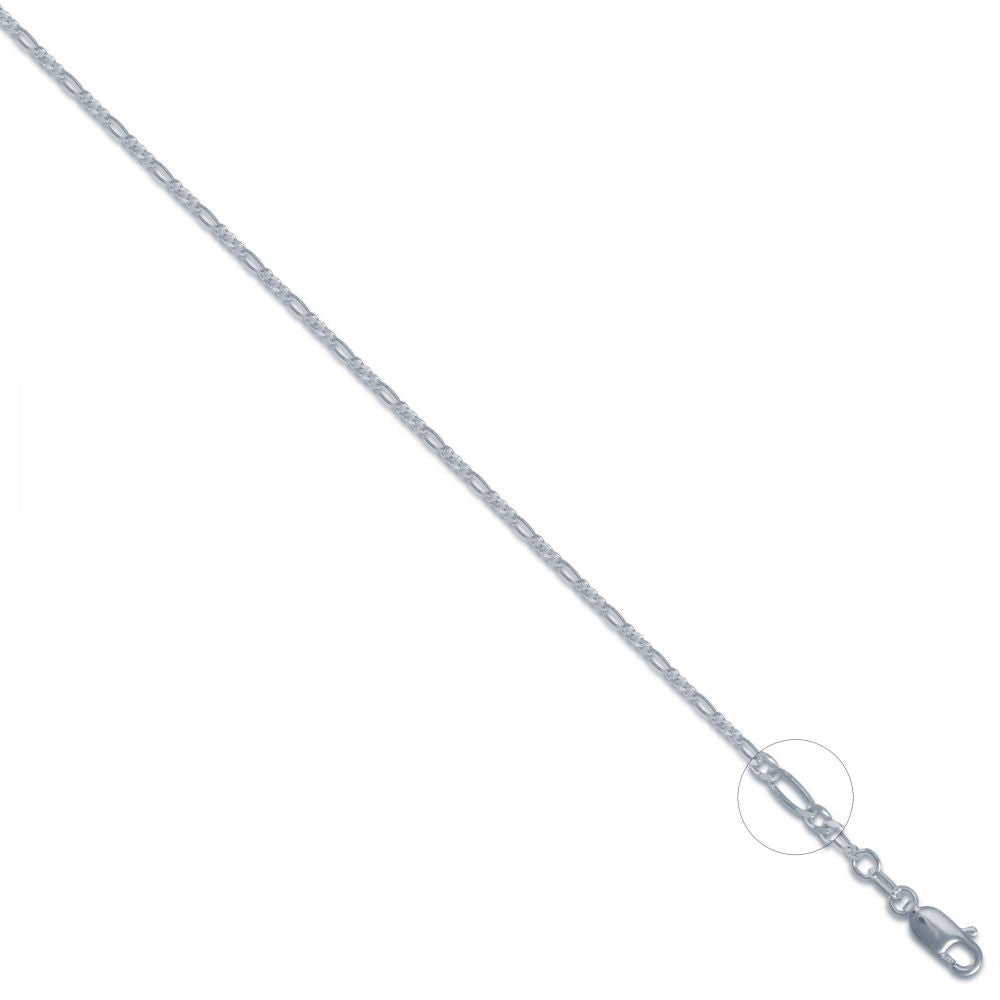 925 Silver Figaro Chain